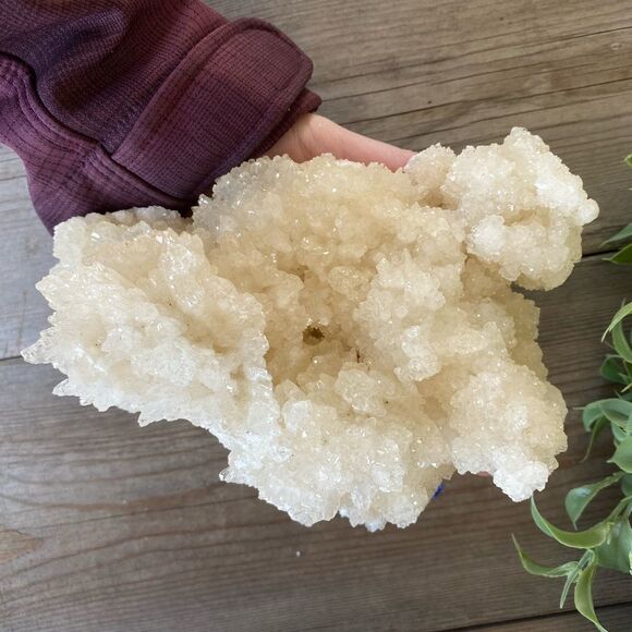 𝅺white Cave Calcite Cluster - Picture 5 of 6